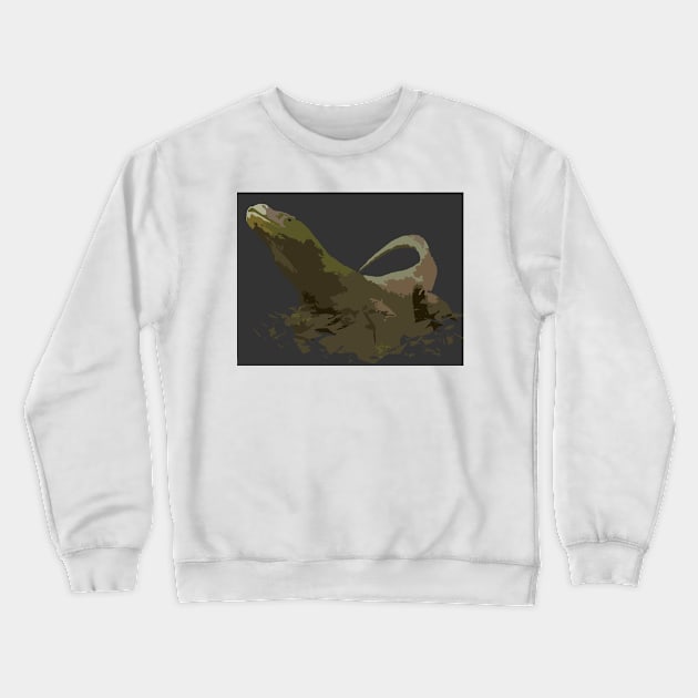 Komodo Crewneck Sweatshirt by Kakatua_DigitalArt